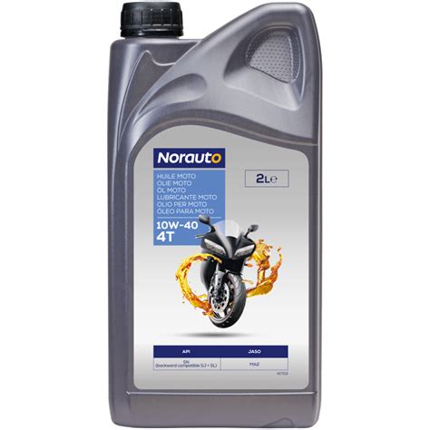 Huile Moteur Moto Norauto W T L Norauto