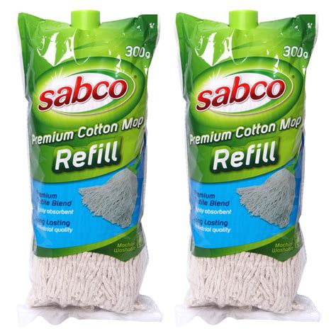 2pk Sabco Cotton Mop Refill For Sabco Cottom Mop Online Kg Electronic