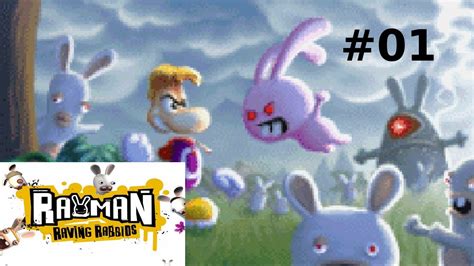 01 Überraschend Gut Lets Play Rayman Raving Rabbids Gba Youtube