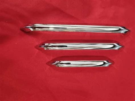 Silver Zinc Alloy Cabinet Pull Handle Set Finish Type Chrome At Rs