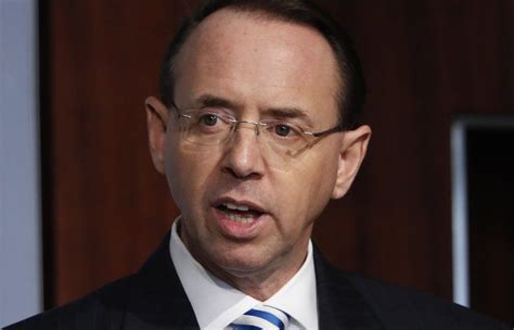 Rod Rosenstein Submits Letter Of Resignation To Trump The Seattle Times