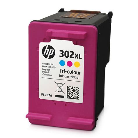 Cartucho Tinta Impresora HP 302XL 302XLCOLOR HP Material De Oficina