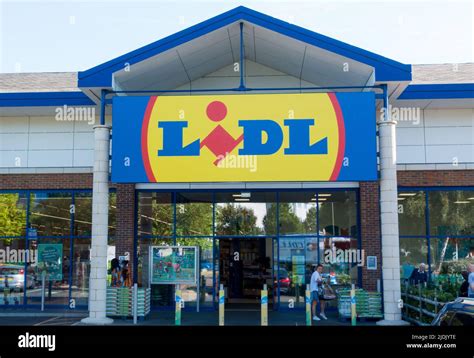 LIDL UK retail store front in Guildford, England, UK Stock Photo - Alamy