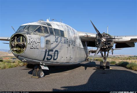 Fairchild C 119l Flying Boxcar Usa Air Force Aviation Photo