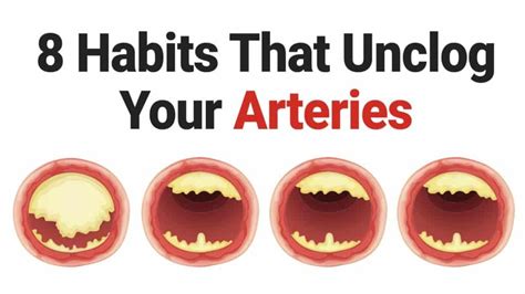 8 Habits That Unclog Your Arteries Power Of Positivity