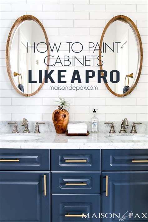 How To Paint Bathroom Cabinet Doors Rispa