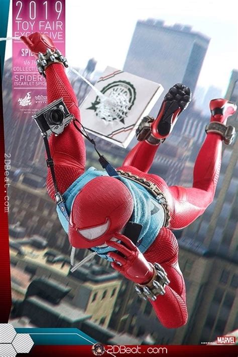 M H Nh Ch Nh H Ng Hot Toys Marvels Spider Man Scarlet Spider Action Figure Ph Toys