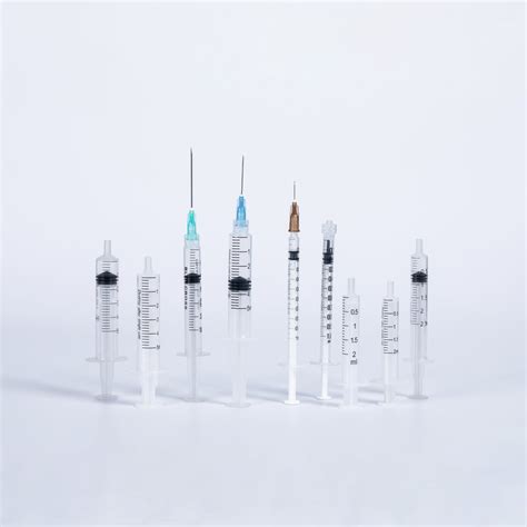 Siny Customized Hypodermic Ml Disposable Luer Tip Sterile Medical