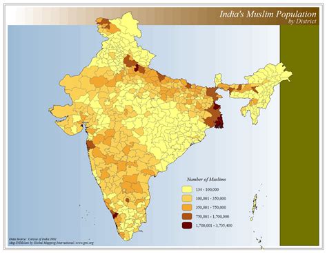 Map Of India By Religion Maps Of The World - Bank2home.com