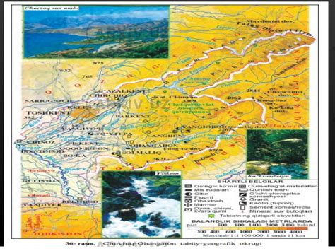 Chirchiq Ohangaron Tabiiy Geografik Okrugi Sinf Geografiya