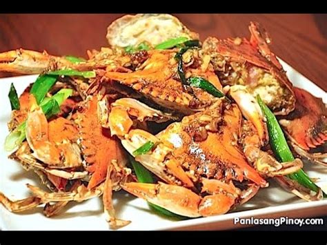 Stir Fry Blue Crabs With Ginger And Scallions YouTube