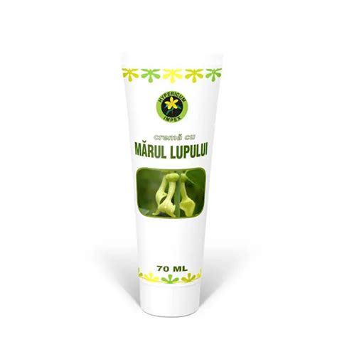 Crema Cu Marul Lupului Ml Hypericum Impex Naturisti Ro