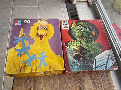 Vintage Sesame Street Puzzles - Etsy