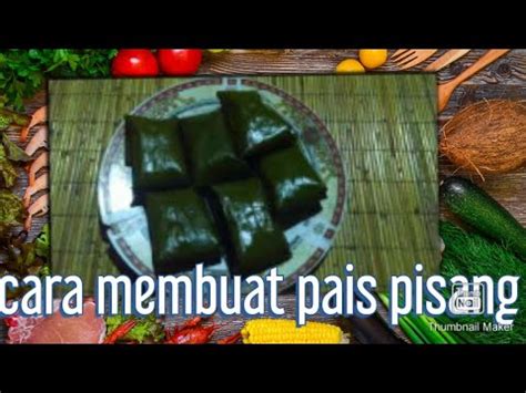 Cara Membuat Pais Pisang YouTube