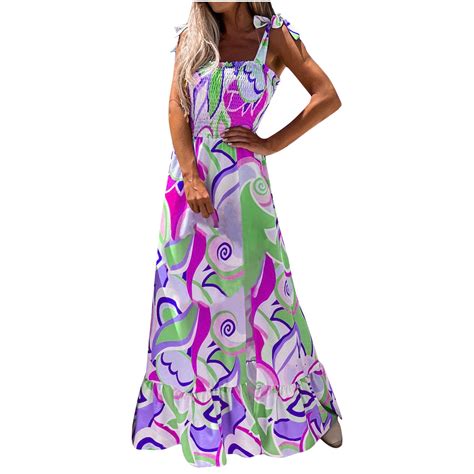 Cobkk Prom Dresses 2024 In Clearance Women Maxi Dress Casual Multicolor