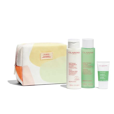 Cleansing Essentials For Combination To Oily Skin Clarins