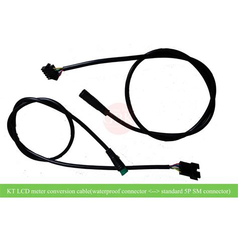 Kt Lcd Cable Interchanging With Higo Junlei Waterproof Connector And