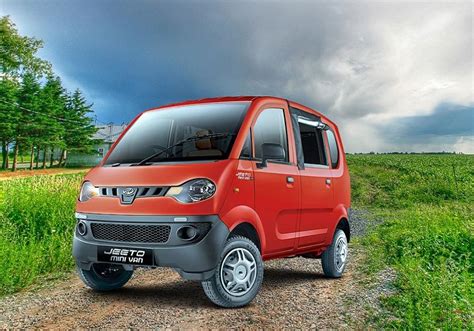 Mahindra Jeeto Mini Van Small Vehicle | TrucksBuses