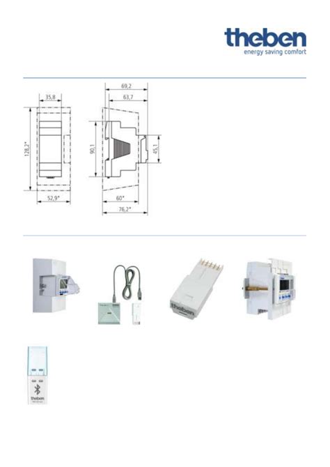 Theben TR 612 Top3 Handleiding 3 Pagina S