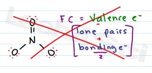 Formal Charge Formula Calculation and Shortcut for Organic Chemistry Students