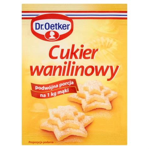 Dr Oetker Cukier Wanilinowy 16g 13791914050 Allegropl