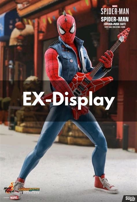 Hot Toys Spider Man Spider Punk Action Figure Vgm Ex Display Sugo Toys Action