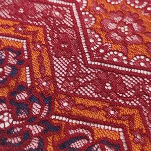 Bra Lingerie Making Stretch Lace Kit Arabian Night Cm Wide Etsy