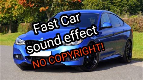 Extreme Fast Race Car Sound Effect For Video No Copyright Youtube