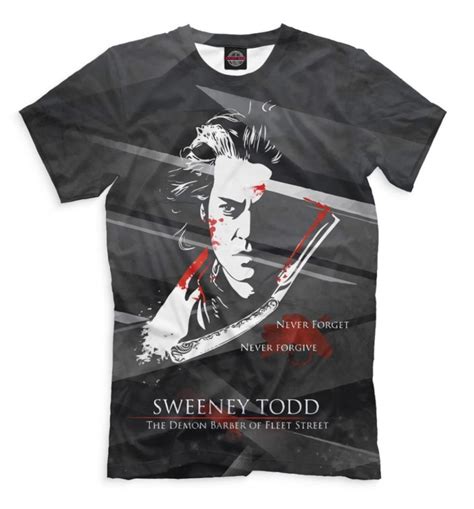 Sweeney Todd Graphic T Shirt Mens Womens All Sizes Etsy