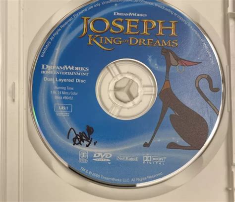 Joseph King Of Dreams Dvd 2000 Ben Affleck Signature £10 20 Picclick Uk