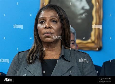 Nys Attorney General Letitia James Attends Summit To Discuss Public