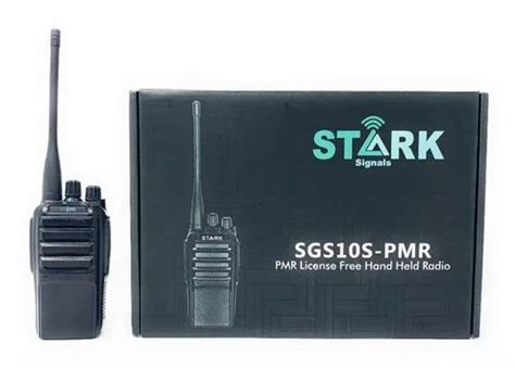 Stark Sgs S Pmr Portable Walkie Talkie Km At Rs Piece In New