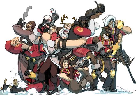 Tf2 Christmas By Silsol On Deviantart