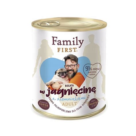 Family First karma jagnięcina z ziemniakami 800g 14713657559 Allegro pl