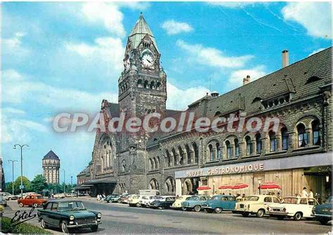 Carte Postale Semi Moderne Au Pays Lorrain Metz Moselle La Gare