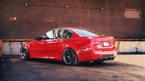 🥇 Red Bmw M3 E90 Wallpaper 11551