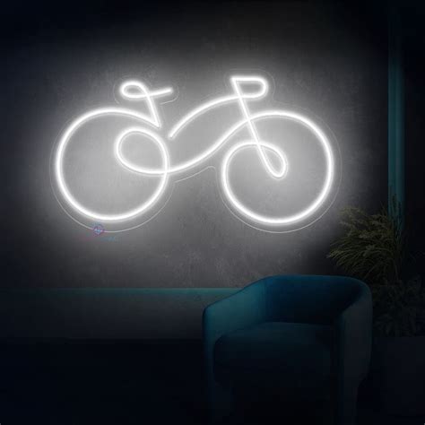 Neon Bicycle Light Sign Bike Led Light Cool Neon Signs Cool Neon