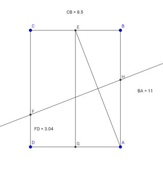 geometry - Create a 3 inch measurement - Puzzling Stack Exchange