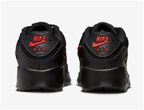 Nike Air Max 90 Black Red DX9272-001 Release Date | SBD