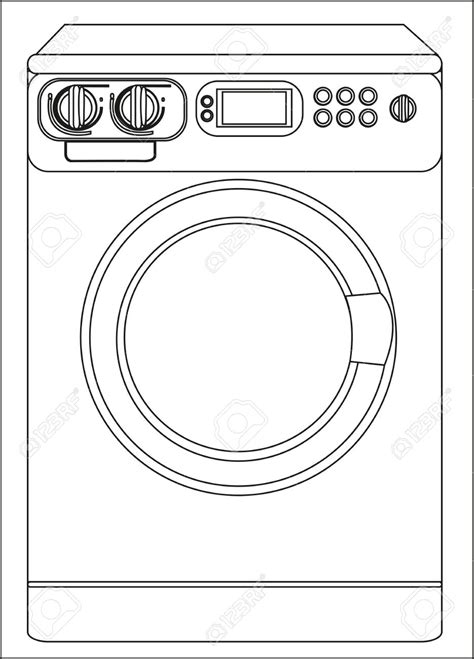 Washing Machine Clipart Black And White 20 Free Cliparts Download