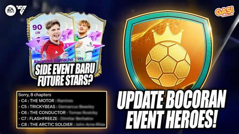 Update Bocoran Event Heroes Dan Side Event Baru Future Stars