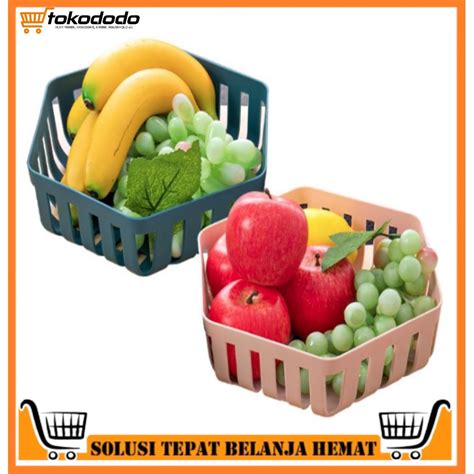 jual wadah tempat buah  sayuran desain lentur  minimalis shopee