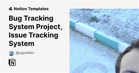 Bug Tracking System Project, Issue Tracking System Template | Notion ...