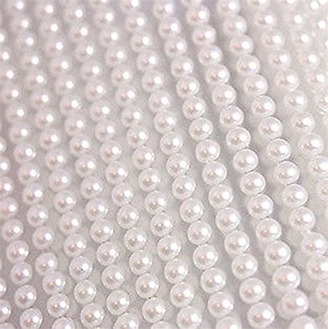 Self Adhesive Pearls Mm Beautiful Small Round Pearl Stick On