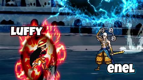 Luffy Vs Enel One Piece Fights Mugen Youtube