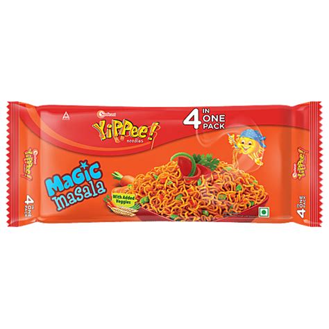 Buy Sunfeast Yippee Noodles Magic Masala Gm Pouch Online At Best