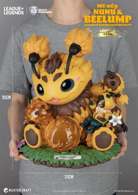 Beast Kingdom League Of Legends Nunu Beelump Master Craft Statue