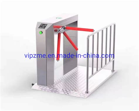 Biometric Rfid Access Control Tripod Turnstile Waist Height Turnstile