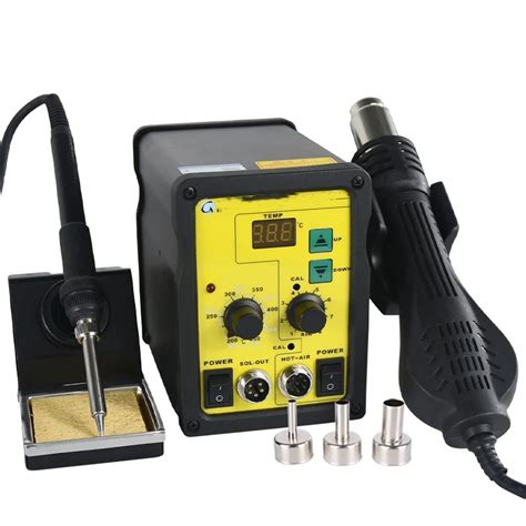 Hot Air Desoldering Station Cell Phone Repair Intelligent Soldering And