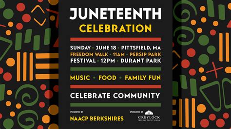 Juneteenth Celebration - Downtown Pittsfield Western Massachusetts The ...